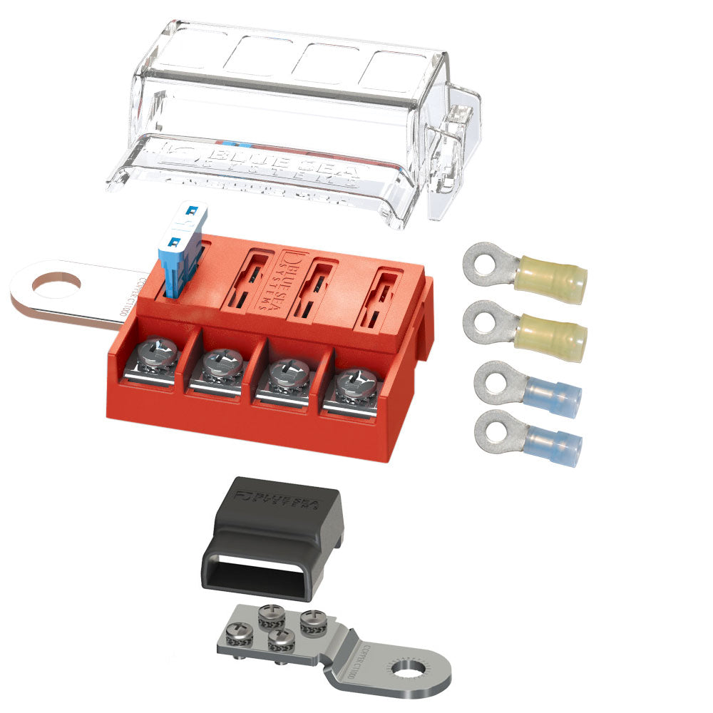 5024 ST-Blade Battery Terminal Mount Fuse Block Kit