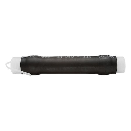 Cold Shrink Insulator, 6:1 I.D. Shrink Ratio, 1.51 in I.D. Before Shrinking, Black, 9 in