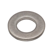 Flat Washer, For Screw Size #8 ,Stainless Steel Plain Finish, 25 PK