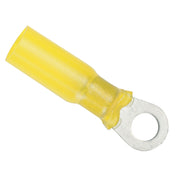 12-10 Gauge - #8 Heat Shrink Ring Terminal - 25-Pack