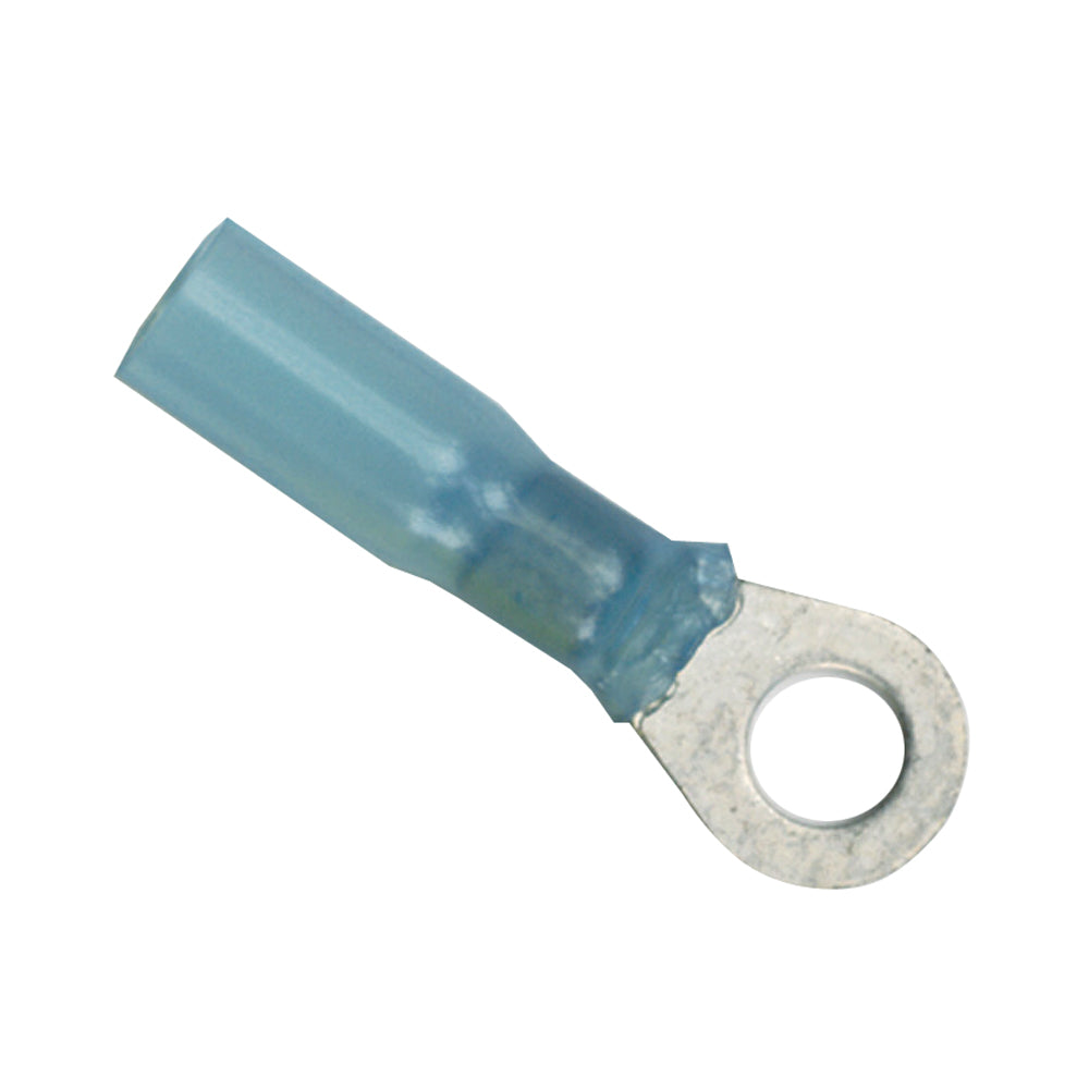 16-14 Gauge - 3/8" Heat Shrink Ring Terminal - 25-Pack