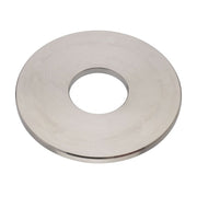 Flat Washer, For Screw Size 1 in ,Stainless Steel Plain Finish, 2 PK