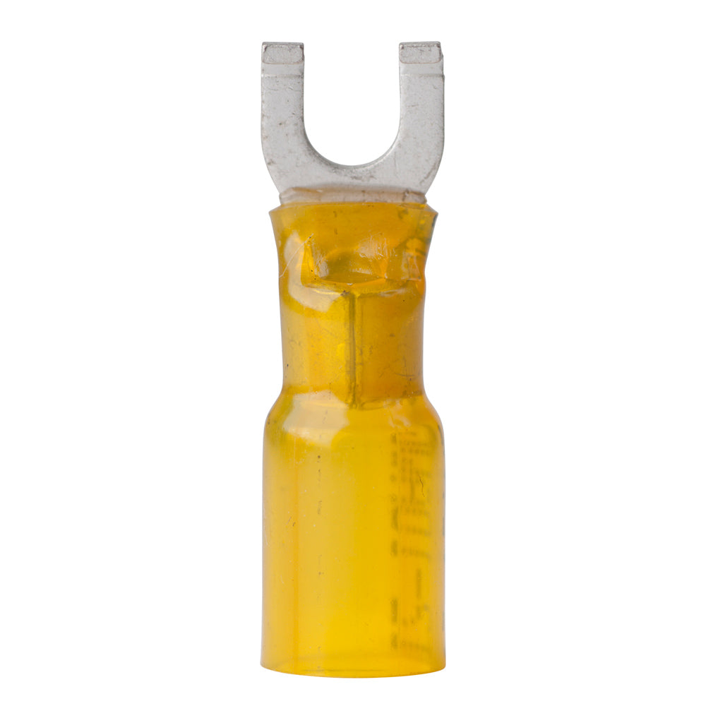 12-10 Gauge - #10 Heat Shrink Spade Terminals - 25-Pack