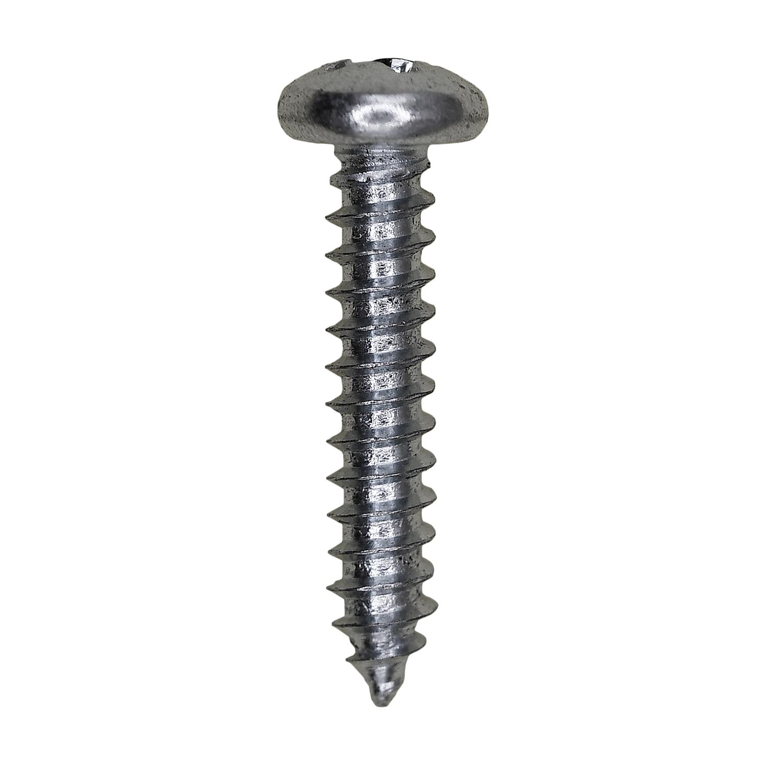 8 x 7/8" Phillips Pan Head Tapping Screw Zinc Ab