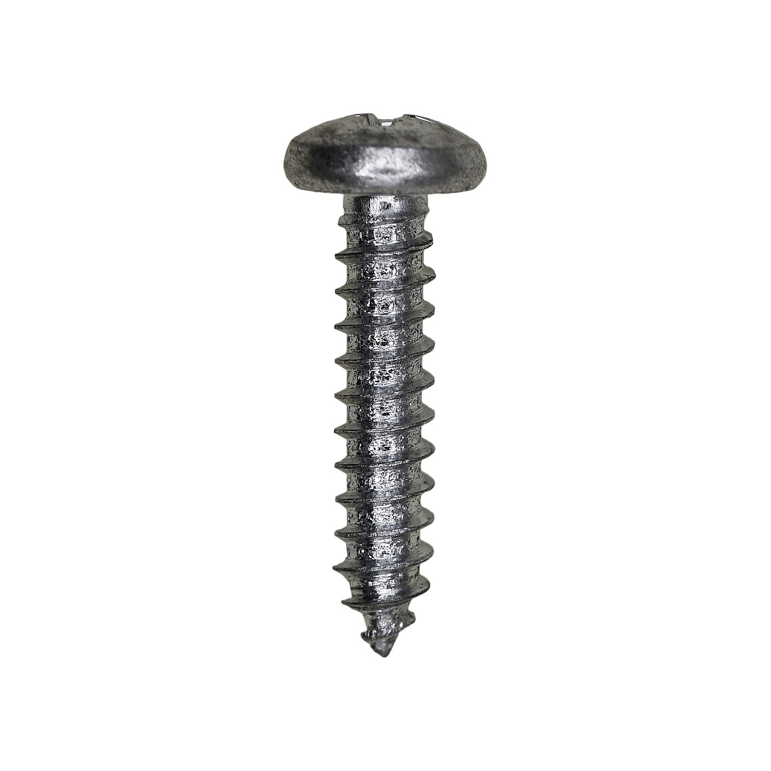 10 x 7/8" Phillips Pan Head Tapping Screw Zinc Ab
