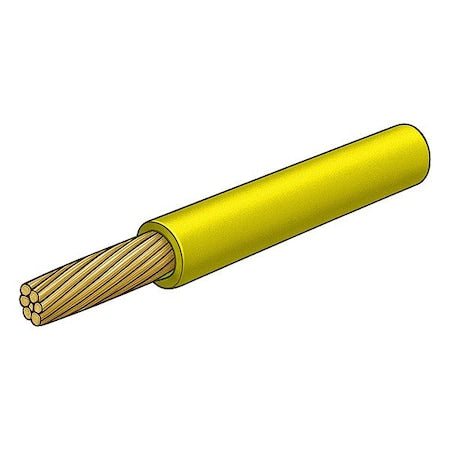 Automotive Wire, 12 AWG, Yellow, 25 ft
