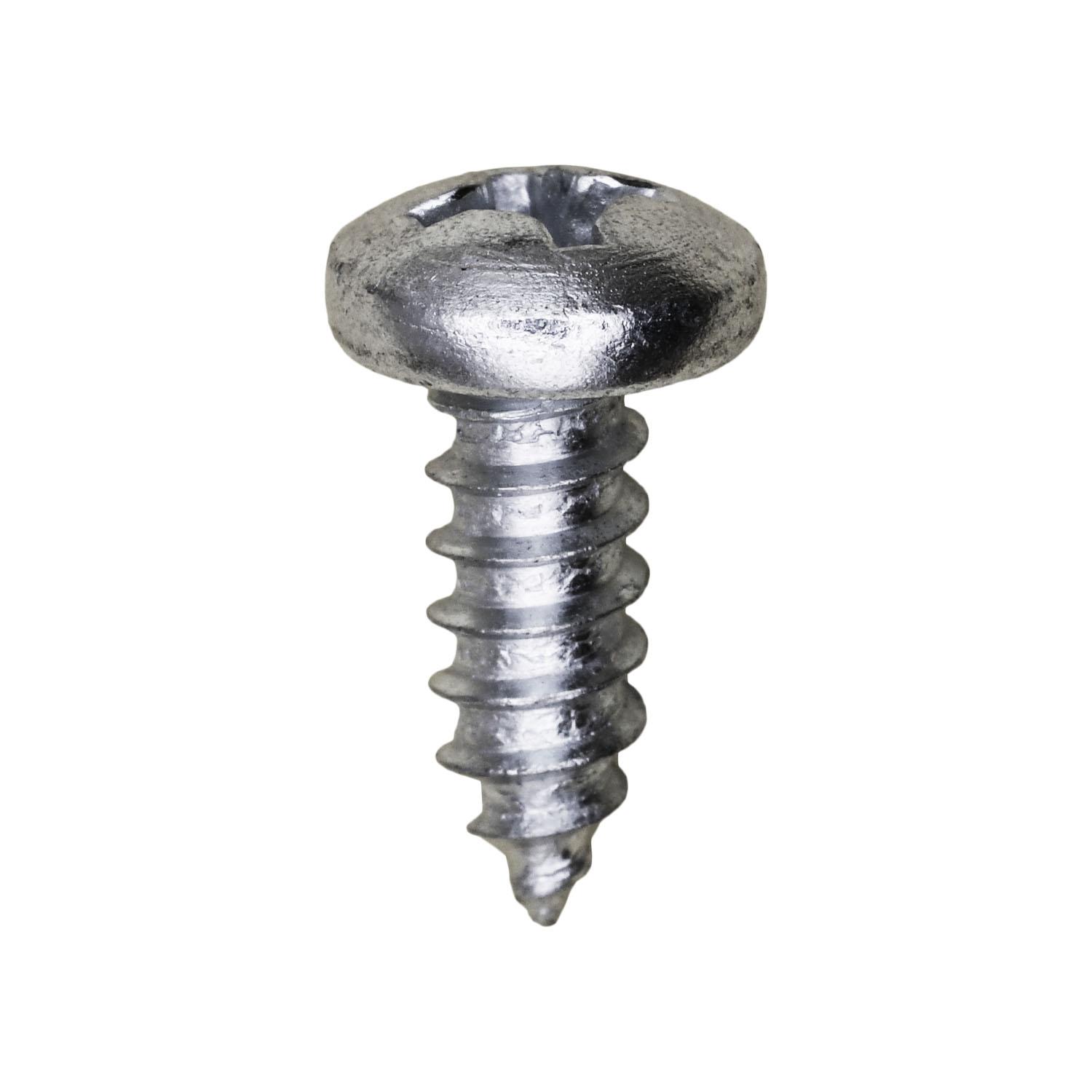 12 x 5/8" Phillips Pan Head Tapping Screw Zinc Ab