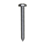 14 x 2" Phillips Pan Head Tapping Screw Zinc Ab