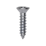 4 x 1/2" Phillips Flat Head Tapping Screw Zinc Ab