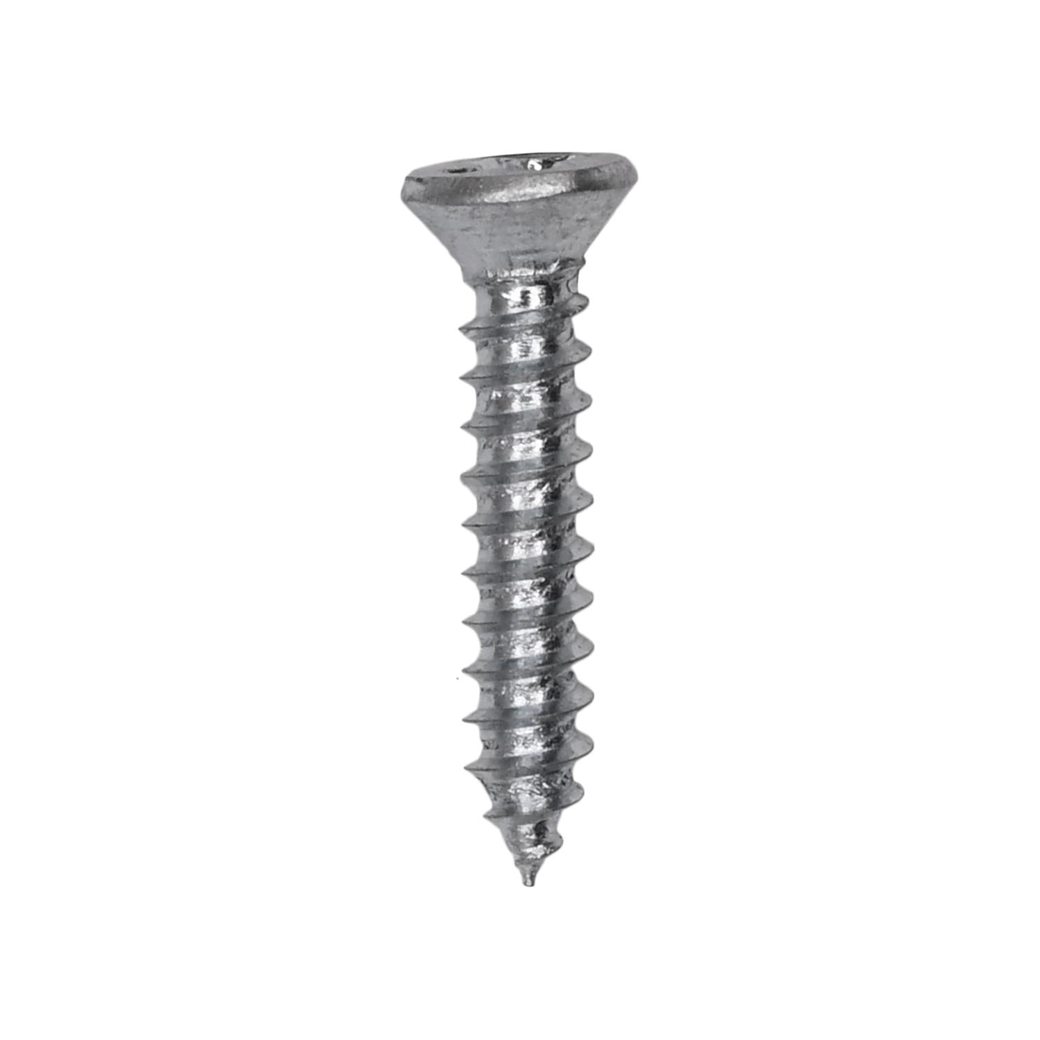 4 x 5/8" Phillips Flat Head Tapping Screw Zinc Ab