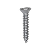 4 x 5/8" Phillips Flat Head Tapping Screw Zinc Ab