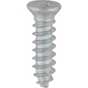 6 x 1/2" Phillips Flat Head Tapping Screw with Number 4 Head Ab