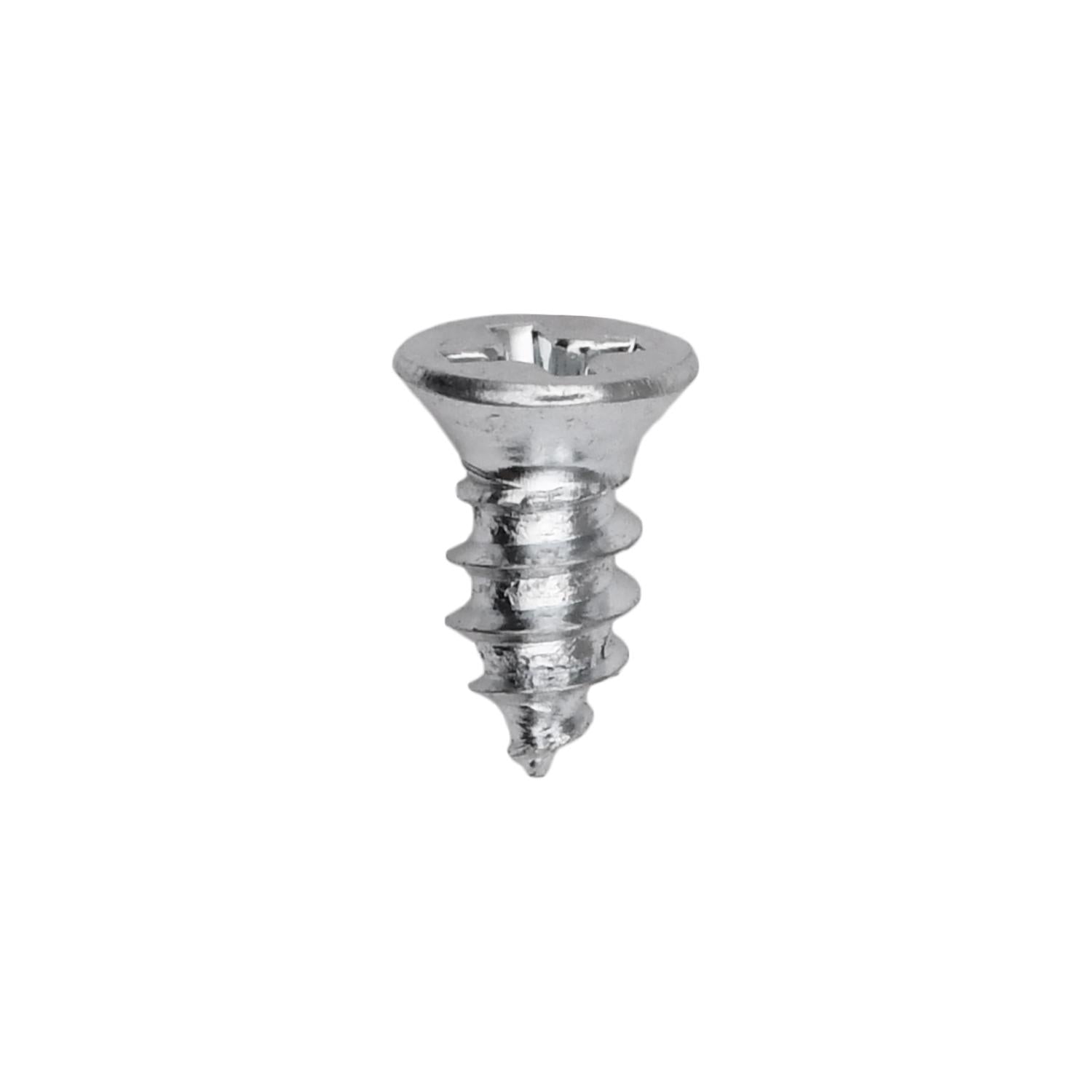 8 x 3/8" Phillips Flat Head Tapping Screw with #6 Head Ab