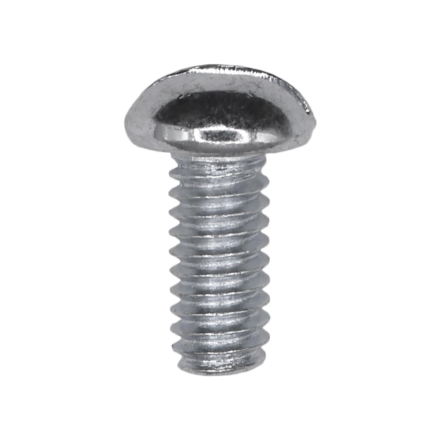 8-32 x 3/8" Slotted Round Head Machine Screw Zinc