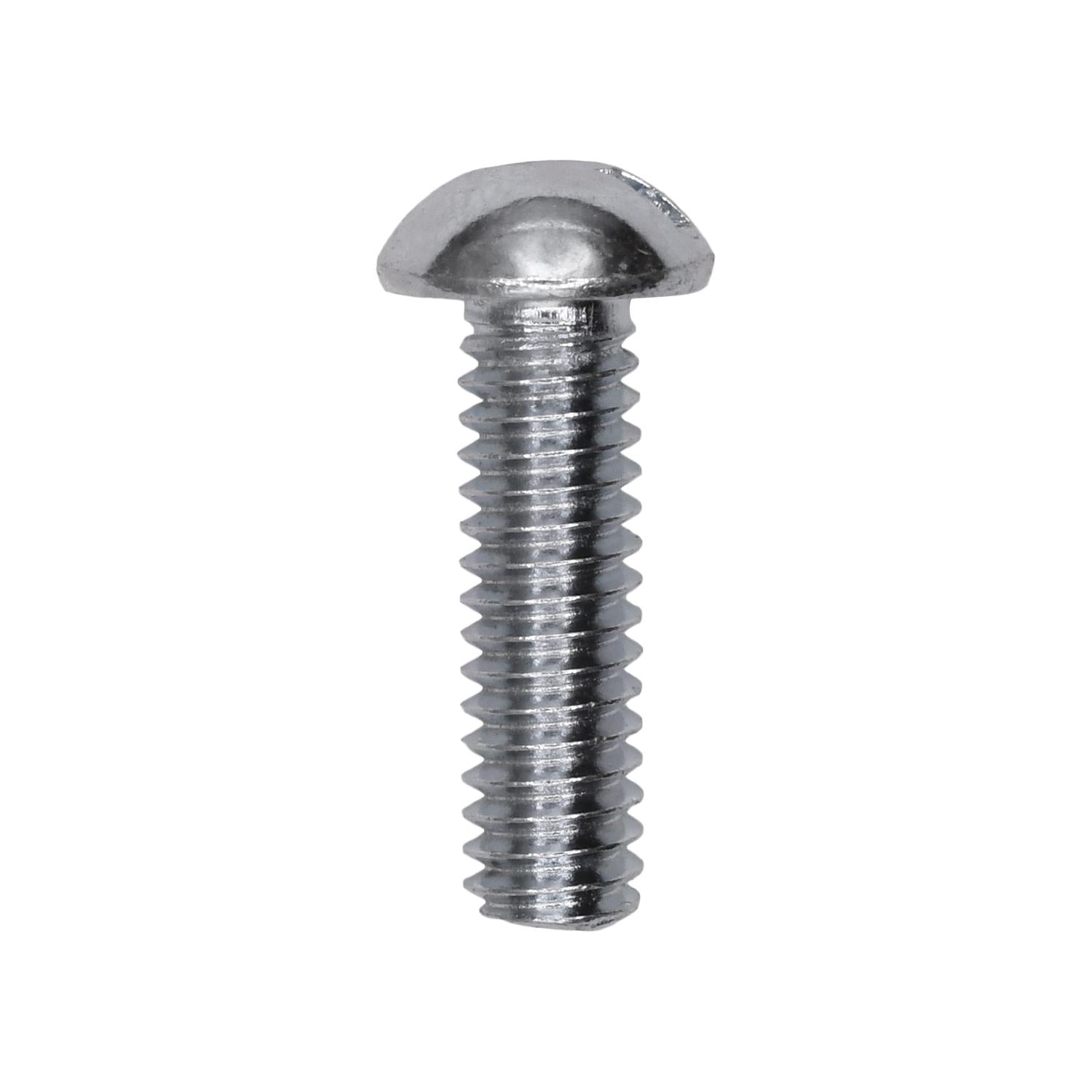 12-24 x 3/4" Slotted Round Head Machine Screw Zinc