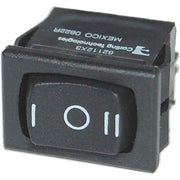 7495 360 Panel - Rocker Switch DPDT - (ON)-OFF-(ON)