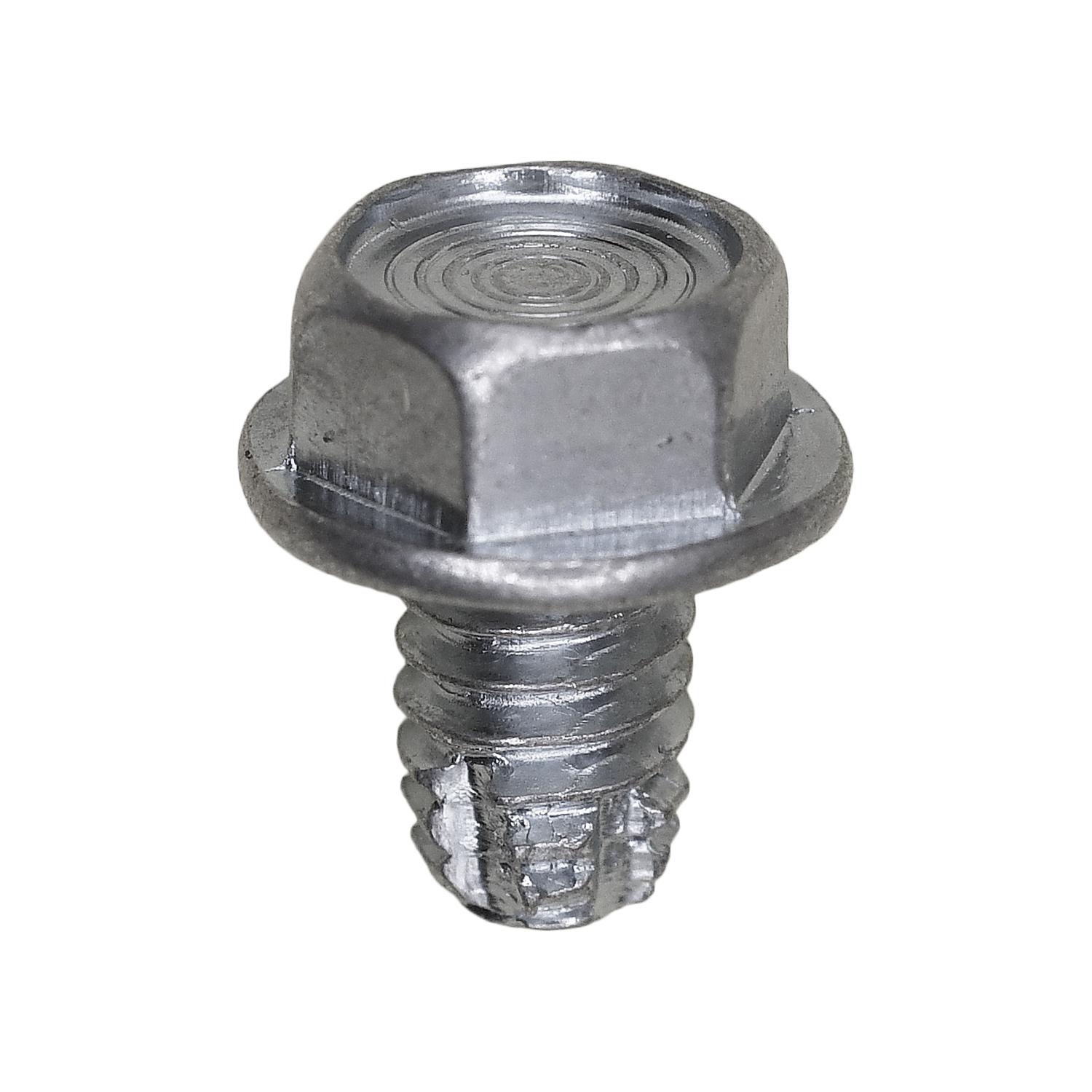 1/4"-20 x 3/8" Indented Hex Washer Head Type F Zinc