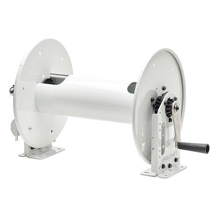 Hand Crank Hose Reel,Gray,24 lb