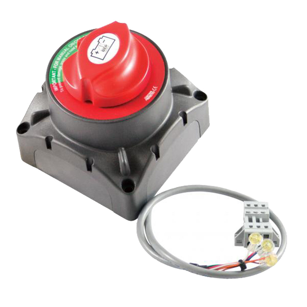 Remote Operated Battery Switch w/Optical Sensor - 500A 12/24v