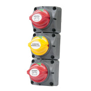 Battery Distribution Cluster f/Single Engine w/Two Dedicated Battery Banks - Vertical Mount
