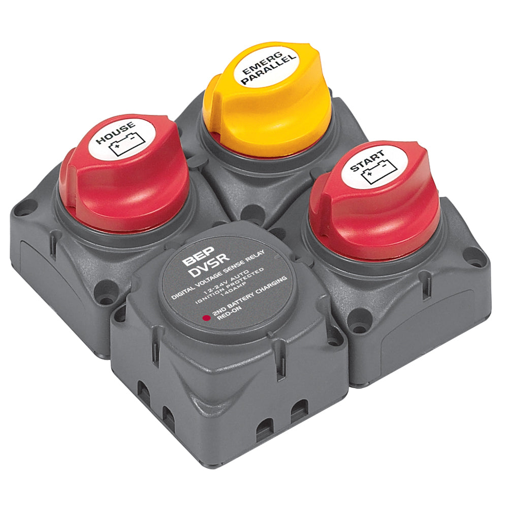 Square Battery Distribution Cluster f/Single Engine w/Two Battery Banks