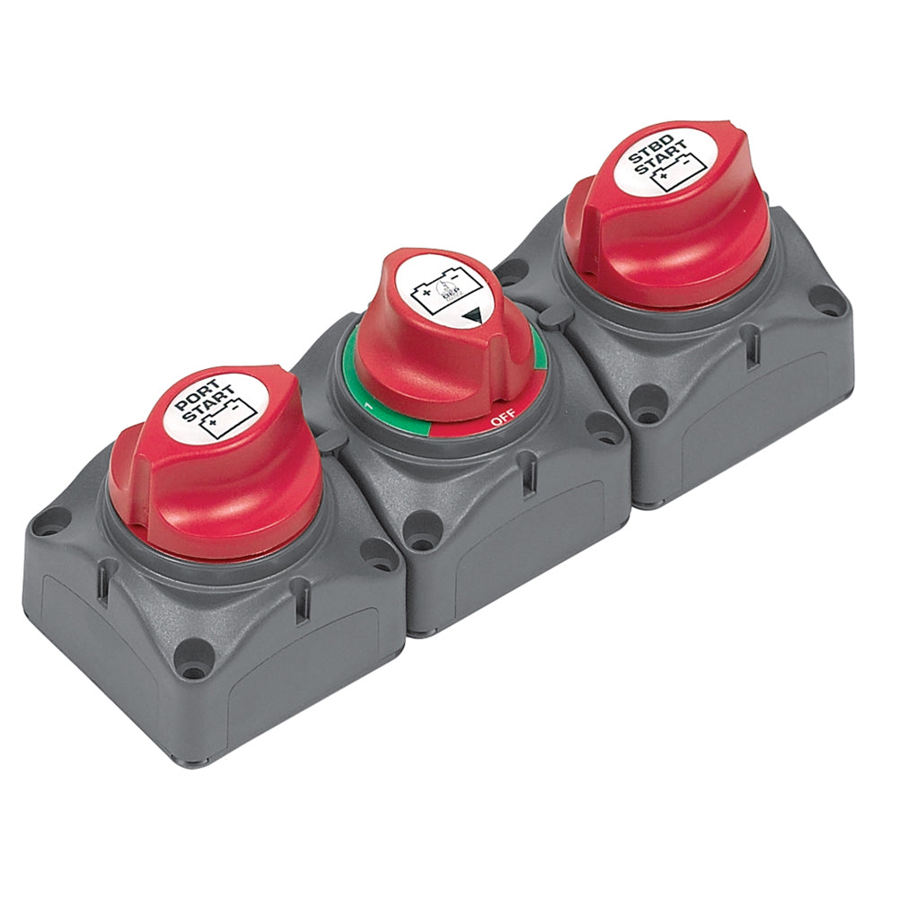 Battery Distribution Cluster f/Twin Engines w/Two Battery Banks