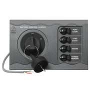 Battery Control Center f/Twin Engine Remote