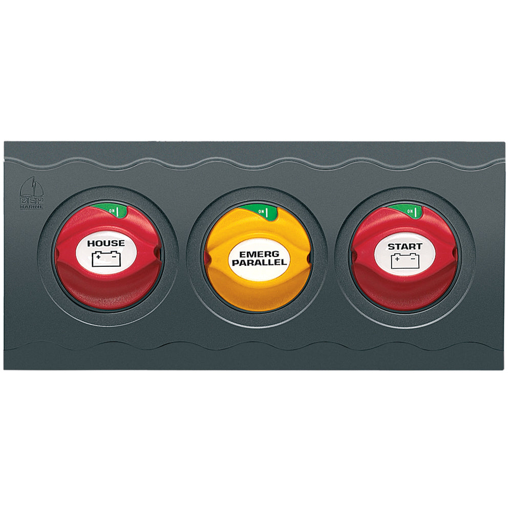 Contour Connect 3 Battery Switch Panel w/3 Disconnects