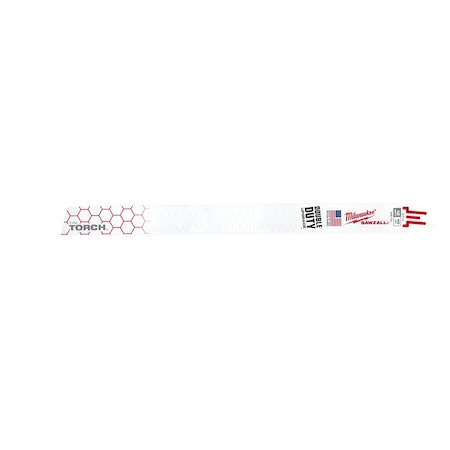 12 in x 10 TPI Reciprocating Saw Blade, 1-PK