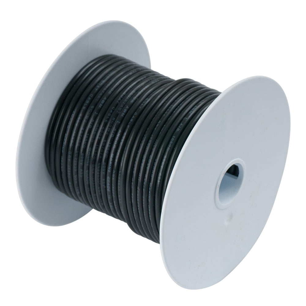 Black 4/0 AWG Tinned Copper Battery Cable - 50'