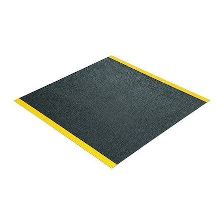 Traction Mat Black, 4 ft W x 4 ft L, 3/16 in Thick