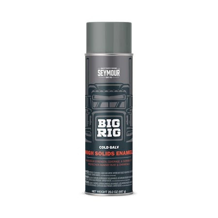 Seymour Big Rig High Solids Enamel, Cold Galv (16oz)