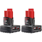 M12 REDLITHIUM XC3.0 Extended Capacity Batteries 2-Pack