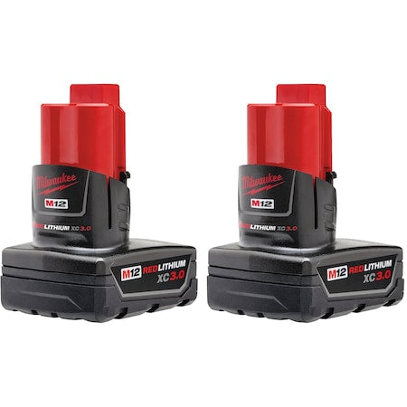 M12 REDLITHIUM XC3.0 Extended Capacity Batteries 2-Pack