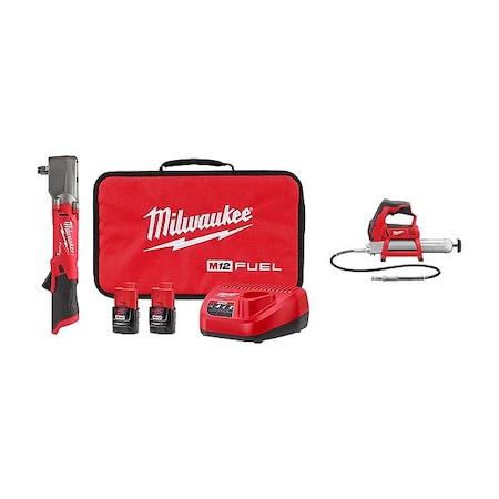 M12 FUEL Impact Wrench + M12 Grease Gun
