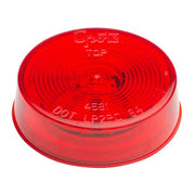 Lamp,Optic Lens,LED,2.5 In.,Red