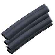 Adhesive Lined Heat Shrink Tubing (ALT) - 3/8" x 6" - 5-Pack - Black