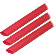 Adhesive Lined Heat Shrink Tubing (ALT) - 3/8" x 3" - 3-Pack - Red