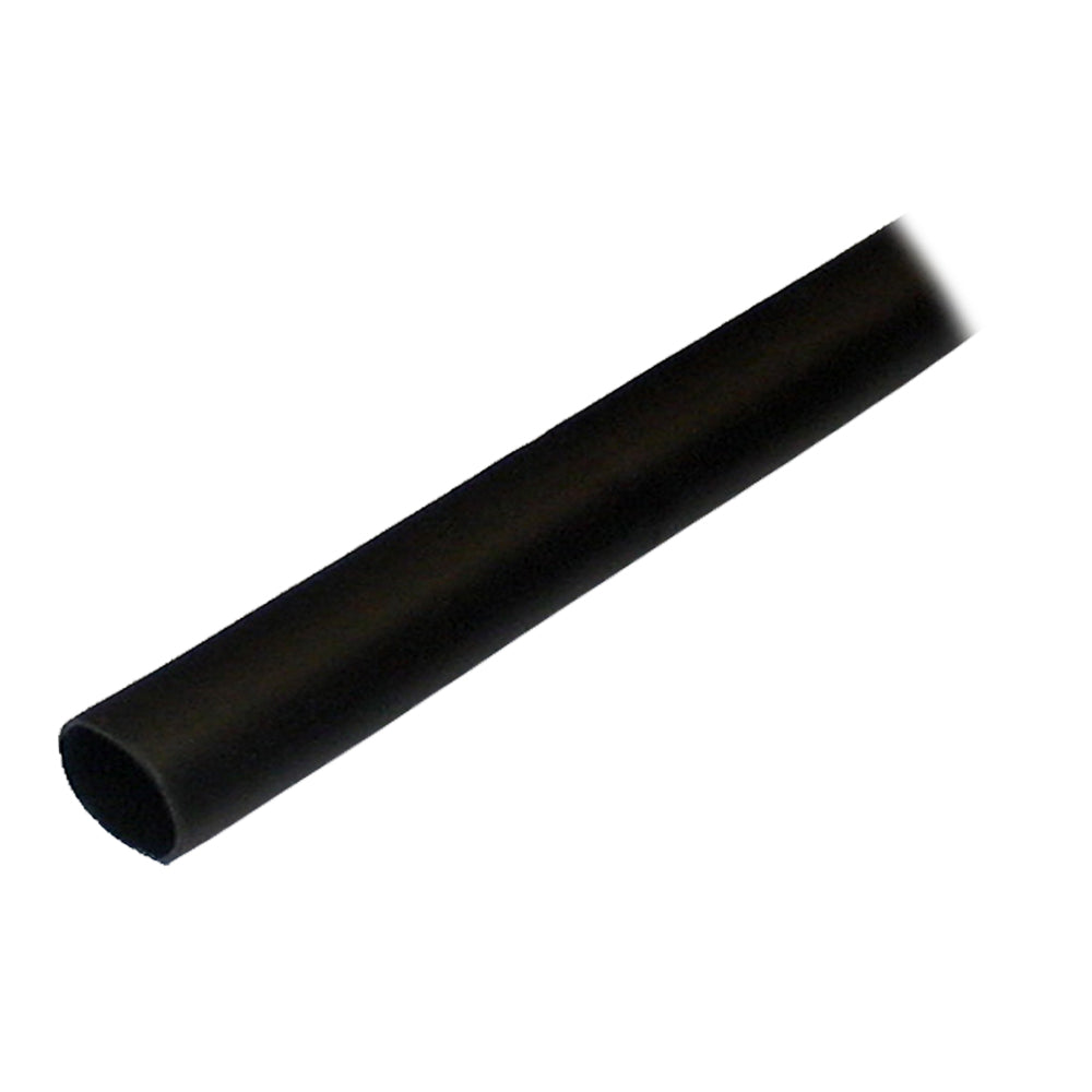Adhesive Lined Heat Shrink Tubing (ALT) - 1/2" x 48" - 1-Pack - Black