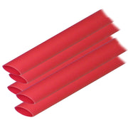 Adhesive Lined Heat Shrink Tubing (ALT) - 1/2" x 12" - 5-Pack - Red