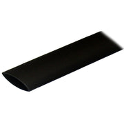 Adhesive Lined Heat Shrink Tubing (ALT) - 1" x 48" - 1-Pack - Black