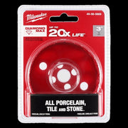 Milwaukee(R) 3" Diamond Max(TM) Hole Saw