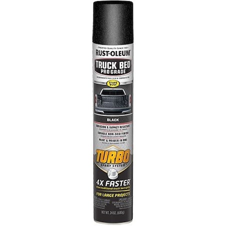 Truck Bed Coating, Black, Textured, 24 oz.
