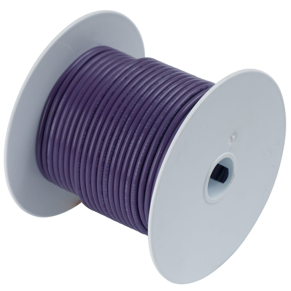 Purple 16 AWG Tinned Copper Wire - 500'