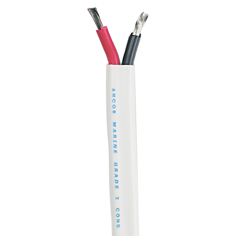 Standard Duplex Cable - Flat 16/2 AWG - 2 x 1mm² Red/Black - 500'