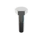 18-8, 1"-8 Hex Head Cap Screw, Plain Stainless Steel, 3-3/4 in L