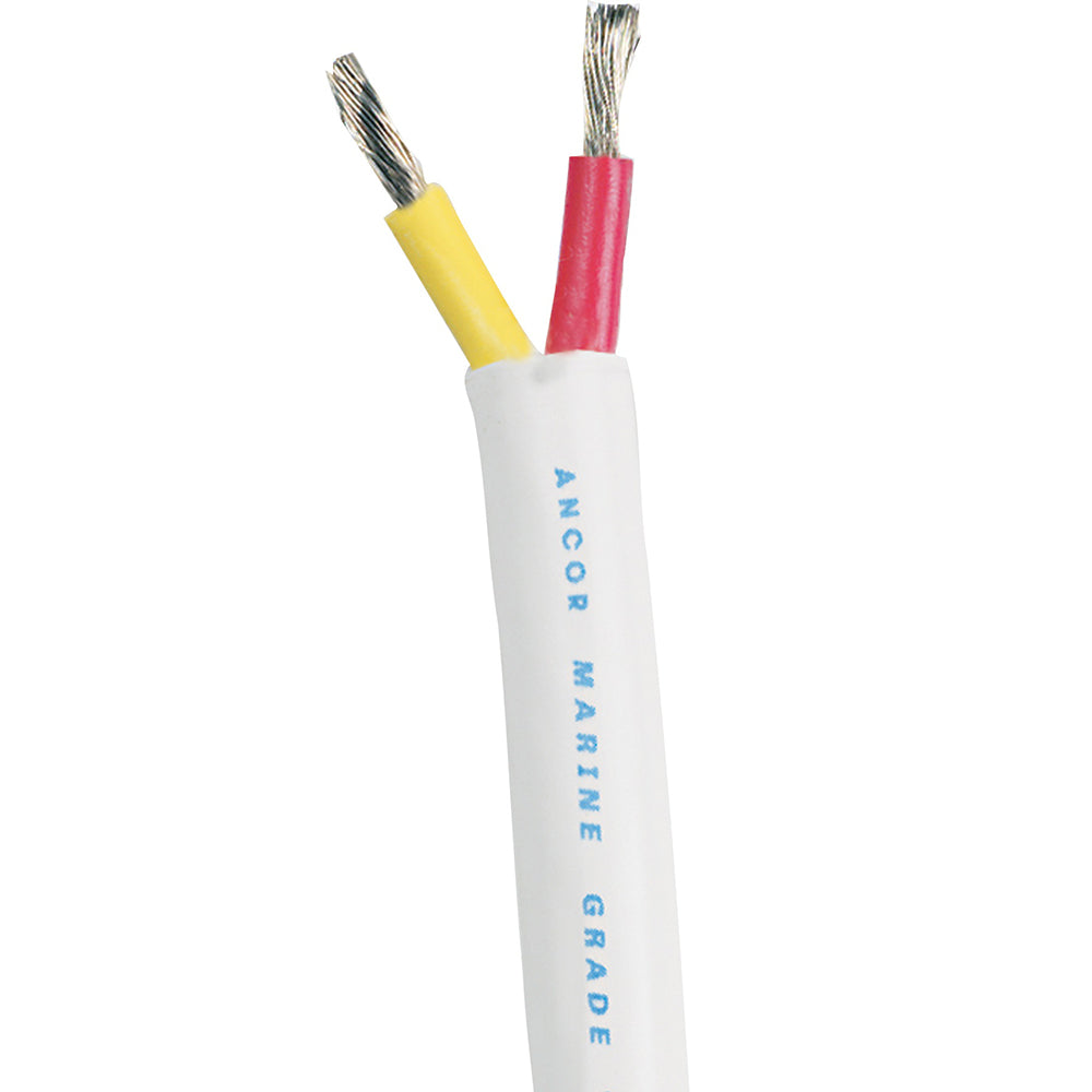 Safety Duplex Cable - 14/2 AWG - Red/Yellow - Round - 500'