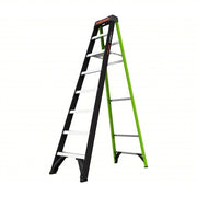 A-Frame Stepladder, Fiberglass, 8 ft, 12.3 ft