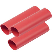 Heavy Wall Heat Shrink Tubing - 3/4" x 12" - 3-Pack - Red