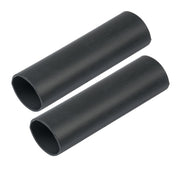 Heavy Wall Heat Shrink Tubing - 1" x 12" - 2-Pack - Black
